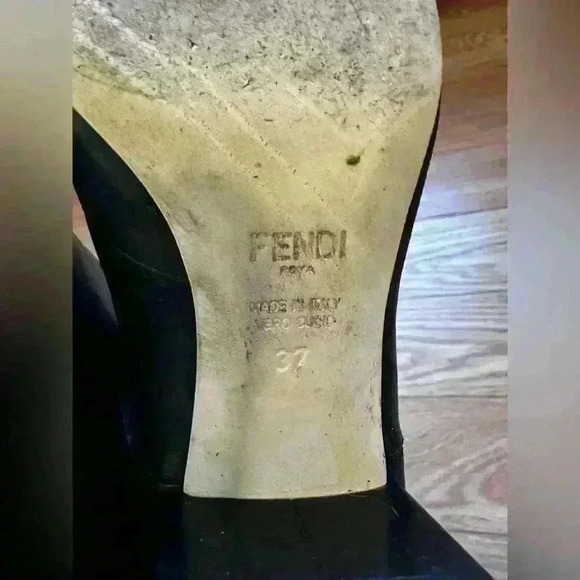 Authentic Fendi Floral Boots Size 37 - Picture 7 of 7